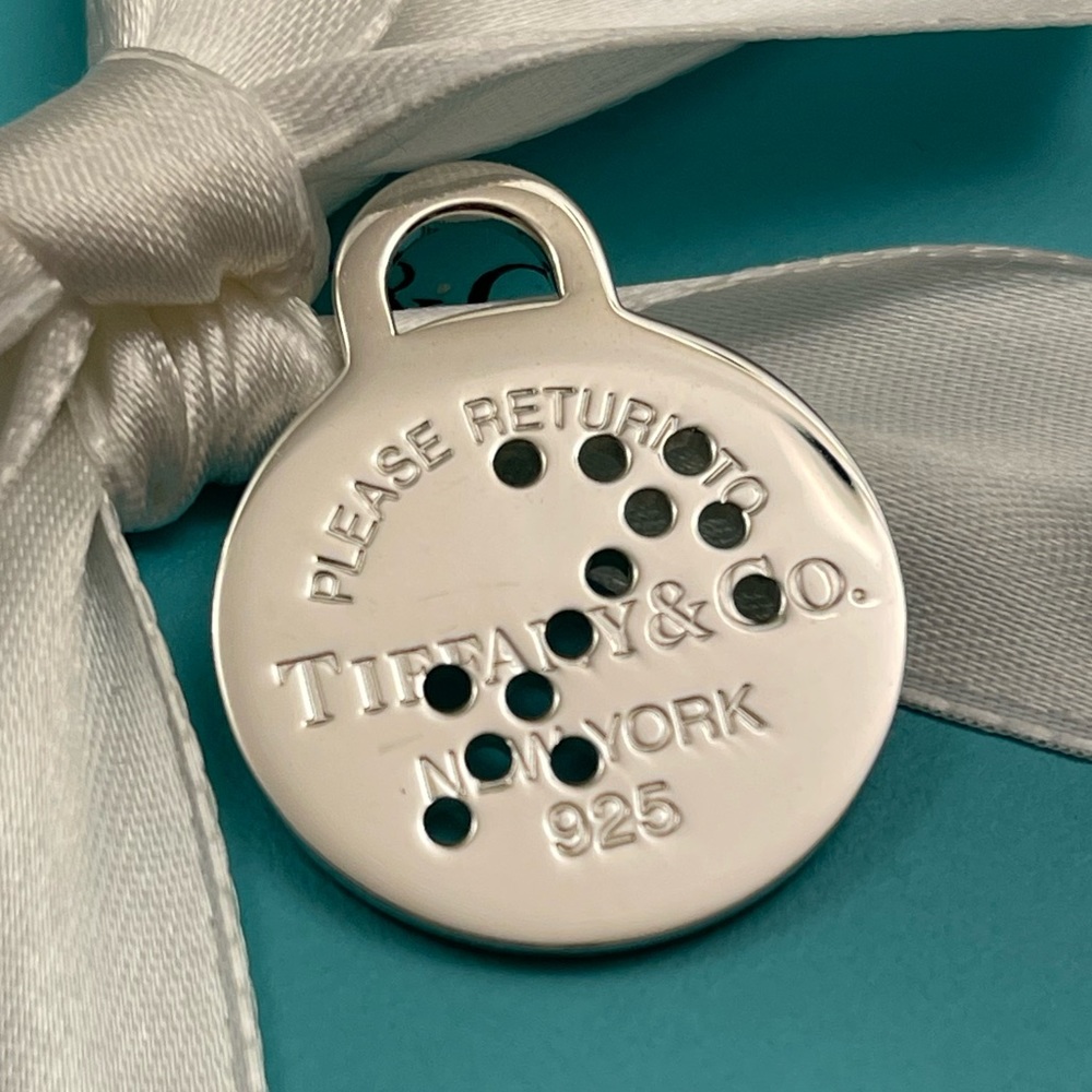 BRAND NEW Tiffany & Co. RTT Zodiac Sagittarius Large Round Pendant Charm
